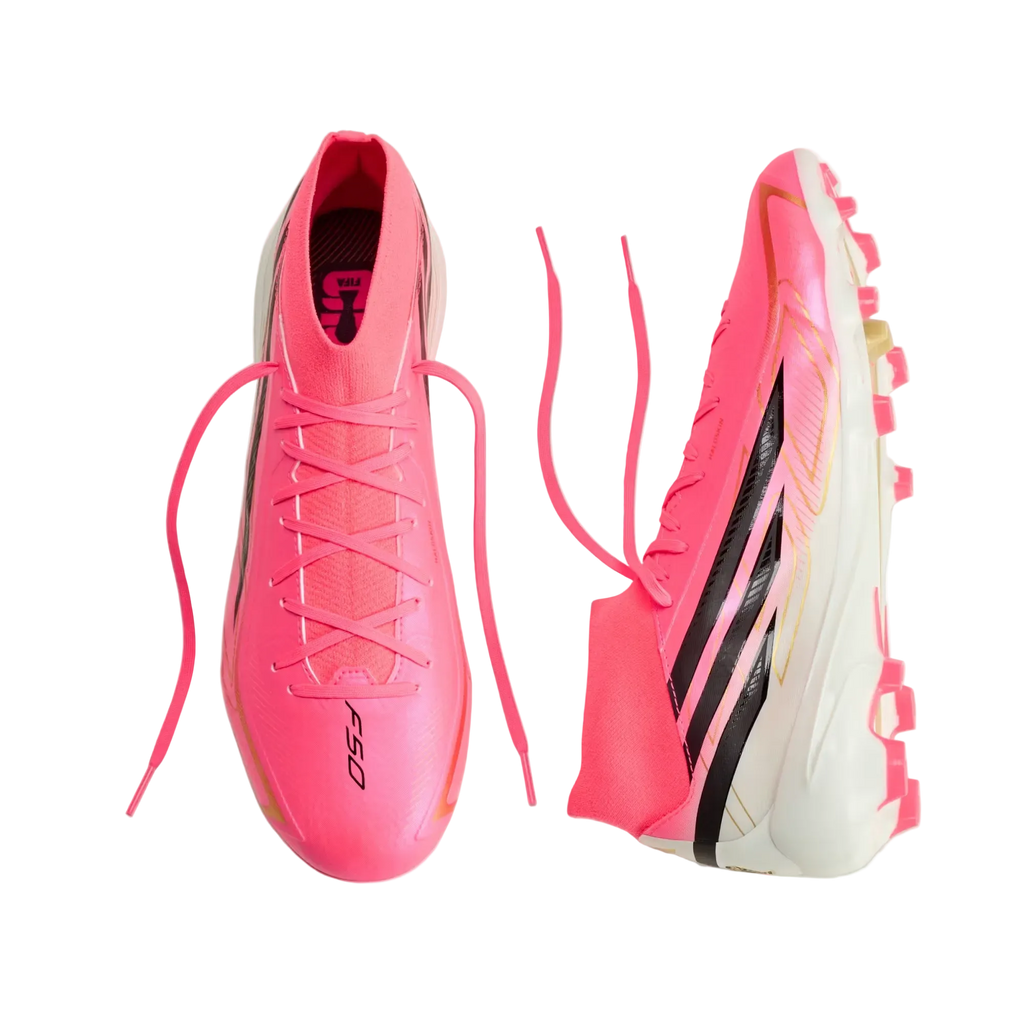 Adidas F50 HYPERFAST LEAGUE Mid Firm Ground Soccer Cleats