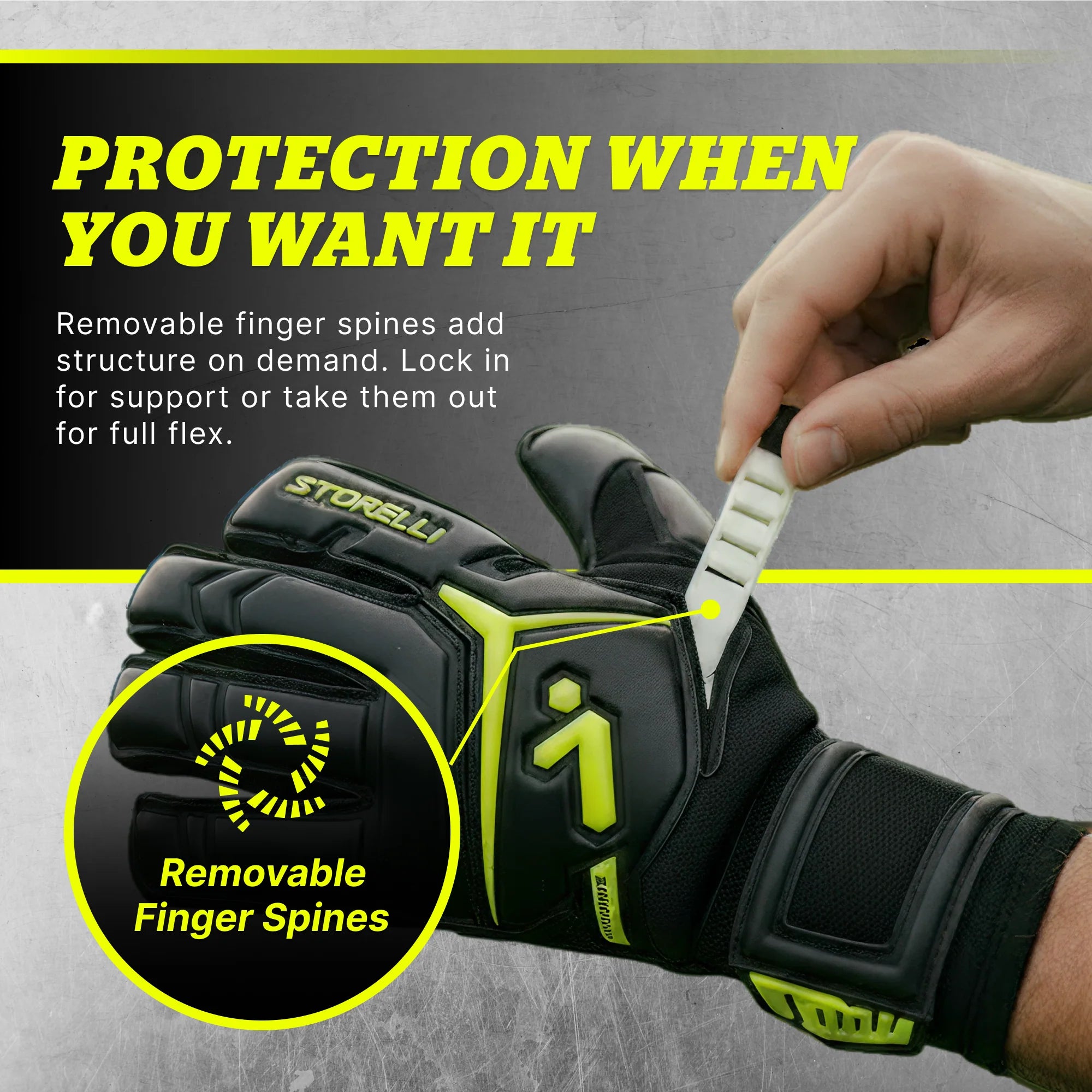Storelli Gladiator Elite GK Gloves