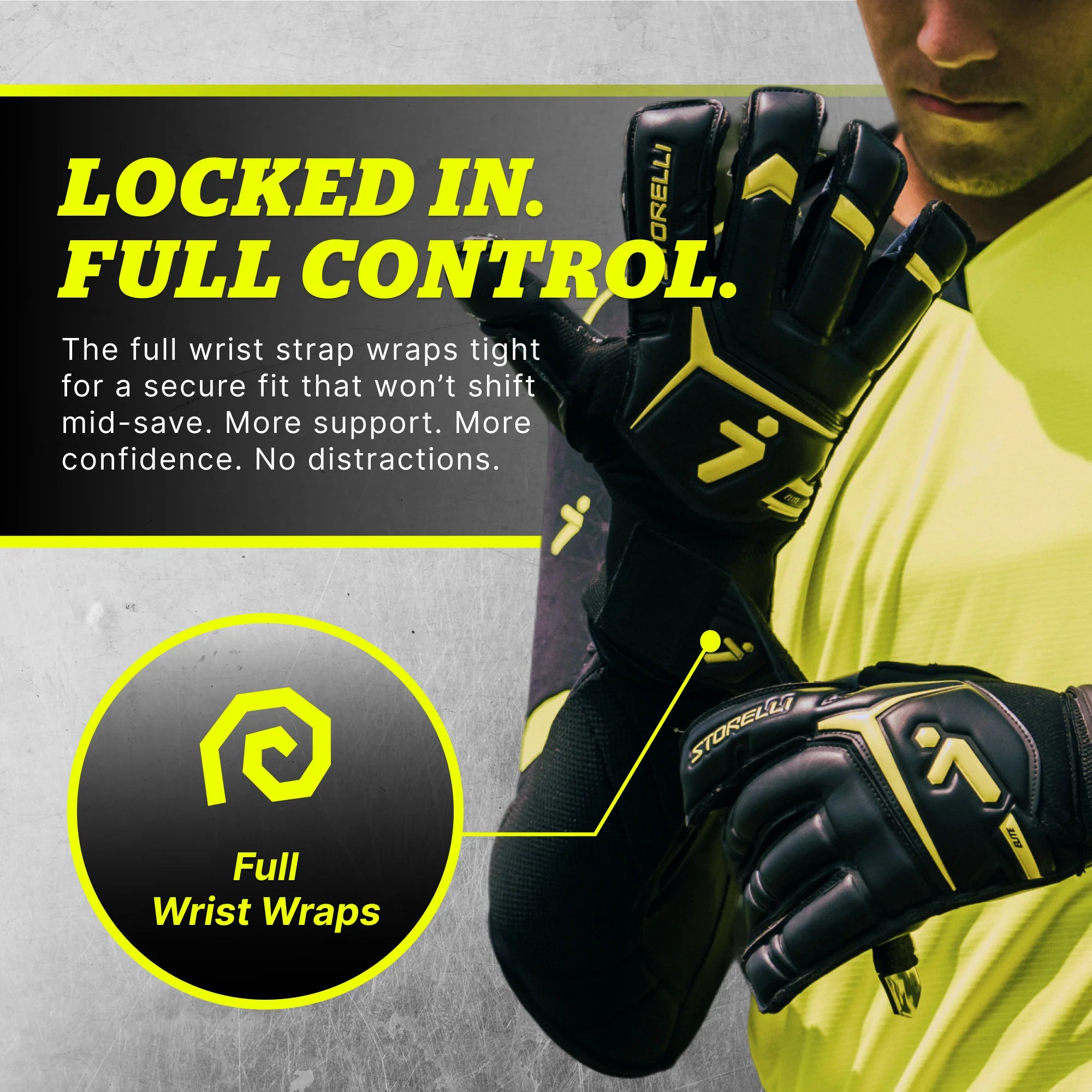 Storelli Gladiator Elite GK Gloves