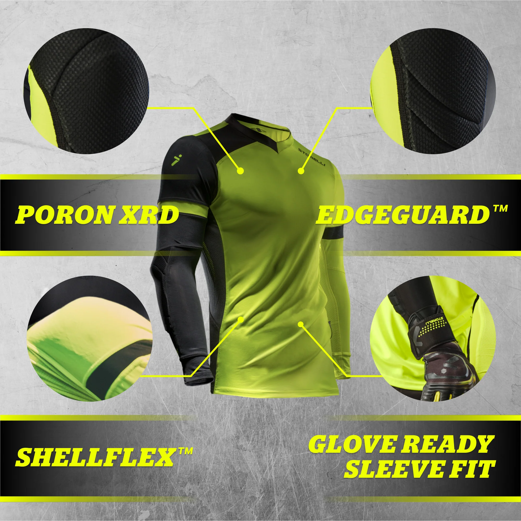 Storelli ExoShield Gladiator Goal Keeper Jersey